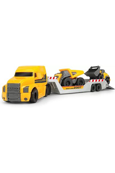 Simba VOLVO MACK TRAILER WITH DUMP TRUCK AND TRACTOR
