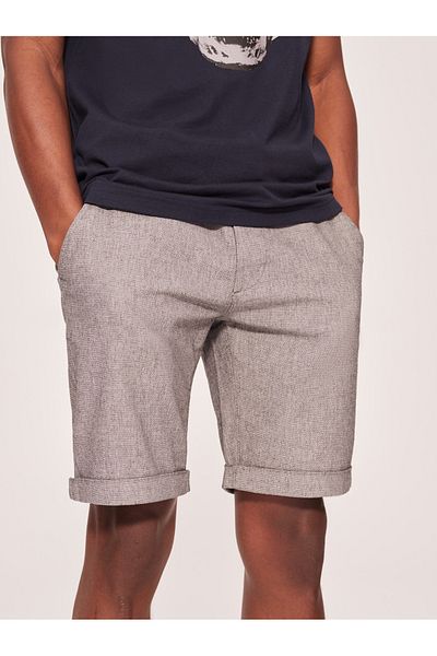 OMBRE Herren Shorts PREM SHORTS W426 - grau meliert 34