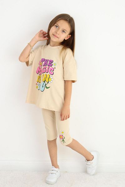 MiaBaby Girl Capri Suit 2-8 Years