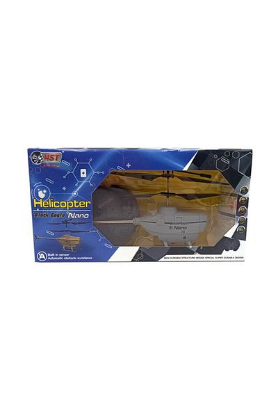 Generic HST Nano Channel Helicopter with Remote Control for Kids Grey and Black LH-2023-C2