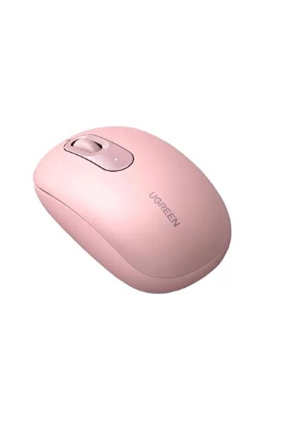 Ugreen 2400DPI 2.4Ghz Wireless Kablosuz Sessiz Mouse Pembe, 90686