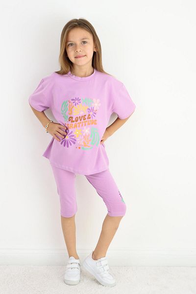 MiaBaby Girl Capri Suit 2-8 Years