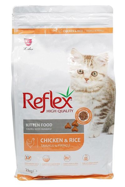 Reflex Kitten Food Chicken And Rice 2Kg