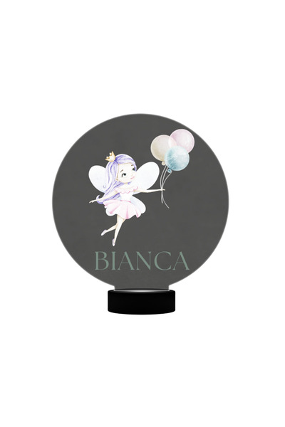 OEM Lampa led personalizata pentru camera copilului, 7 culori RGB, pentru BIANCA