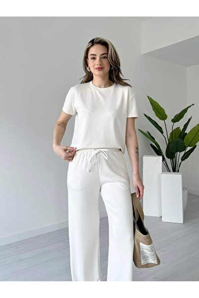 Patreon Γυναικείο Modal Υφασμάτινο Σετ Φόρμας με κοντό μανίκι