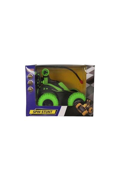 Generic HST High Speed Spin Stunt Remote Control Dump Truck for Kids Green and Black 282-C1