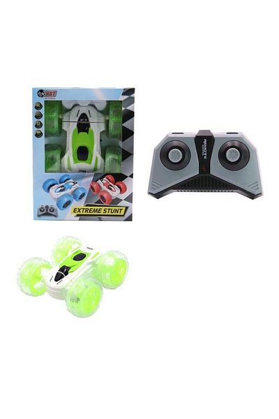 Generic HST High Quality Extreme Stunt Car Toy with Remote Multicolor T01-G