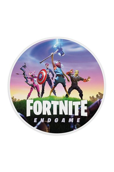 OEM MousePAD Gaming/personal, rotund, pentru pasionatii de jocuri PC, Fortnite