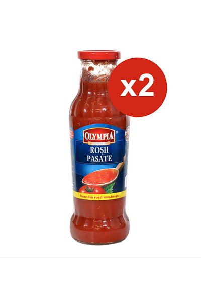 Olympia Tomato Puree 750ml X2pcs