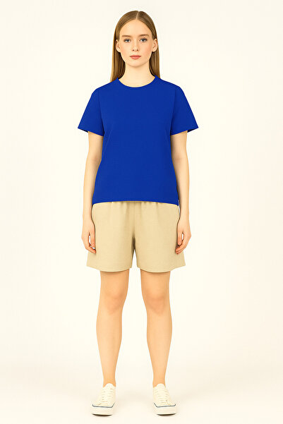 FATELLA Жіноча пряма футболка – середня тканина, підходить для щоденного носі...