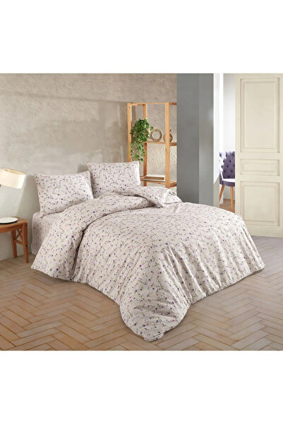 YÜNTEKS طقم غطاء لحاف مفرد من كريستال رانفورس باللون الأرجواني الفاتح