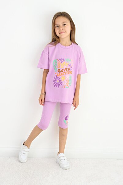 MiaBaby Kız Kapri Takım 2-8 Yaş