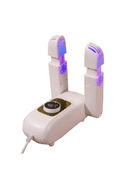 HOZRO Uscător electric inteligent pentru încălțăminte și șosete cu funcție UV și suport reglabil, roz
