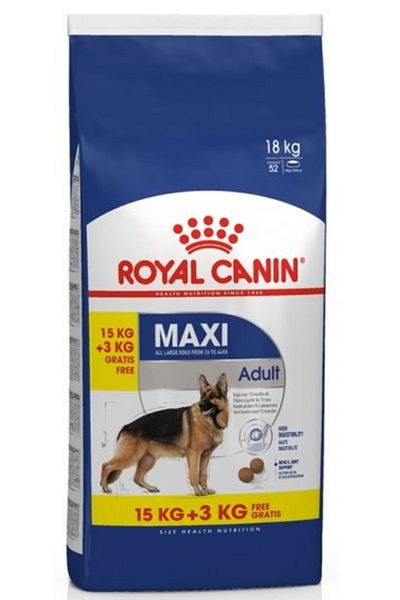 Royal Canin Size Health Nutrition Maxi Adult 15+3kg