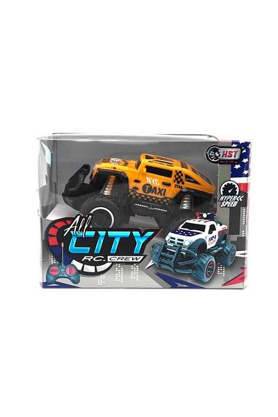 Generic HST Hyper Speed NYC All City Crew Remote Control Truck Yellow and Black 6146A-H3