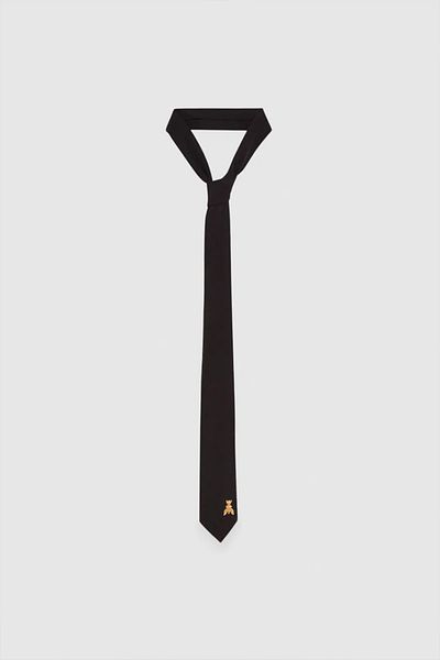 Patrizia Pepe WOMEN'S CREPE TIE - PATRIZIA PEPE - ONE SIZE, BLACK