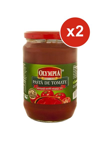 Olympia Tomato Paste 720 G X2pcs