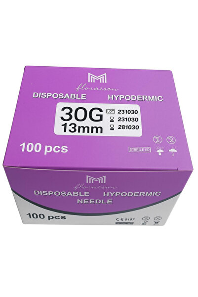 Floraison Medikal 30 G 13 mm Mezoterapı Iğnesı 100 Adet