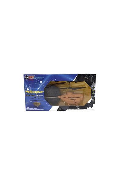 Generic HST Nano Channel Helicopter with Remote Control for Kids Yellow and Black LH-2023-C1
