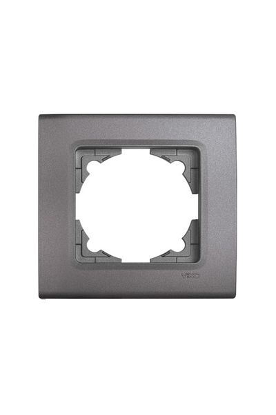 VİKO لا ينضب Linnera Life Granite Gray إطار واحد AVM 1114477