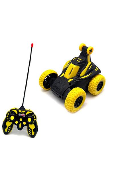 Generic HST High Speed Spin Stunt Remote Control Dump Truck for Kids Yellow and Black 282-C2