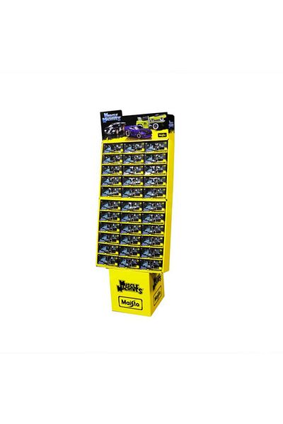 Generic Maisto 1/64 Original Muscle Machines Transports Collectible Car Blue and Black MDC14529