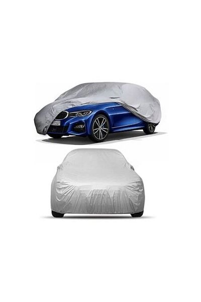HOZRO Husa Auto Universala HOZRO, Protectie Premium Impotriva Intemperiilor, Culoare Gri, Marimea M