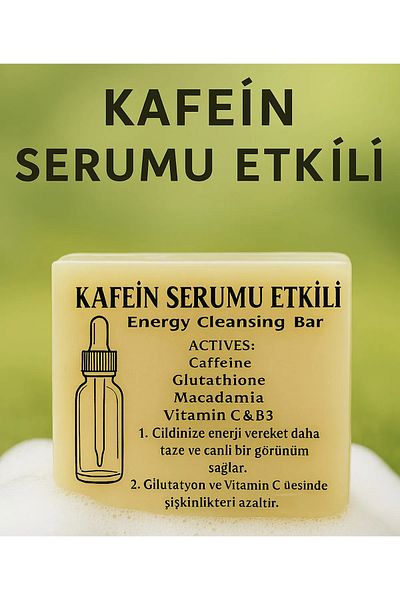 EQMQ STORE KOZMETİK Coffee Serum Effective Swelling Reducing Facial Cleansing Soap