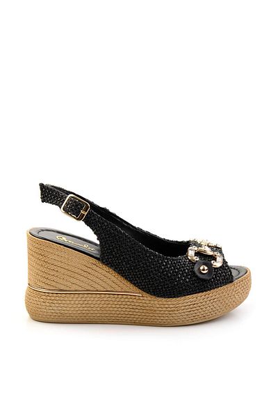 Bambi Black Women's Sandals K 05688015228