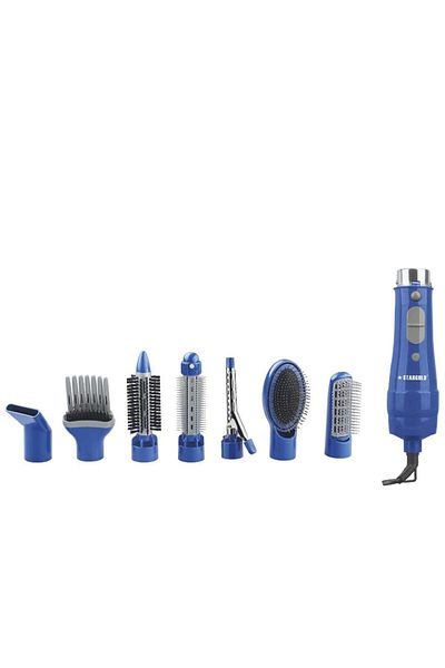 Generic Stargold 700w Hair Dryer 8-in-1 Professional Styling Set With 2 Heat Settings, Lightweight