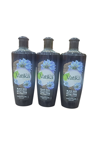 Vatika زيت الحبة السوداء فاتيكا الاصلي 200 مل مجموعة 3 قطع