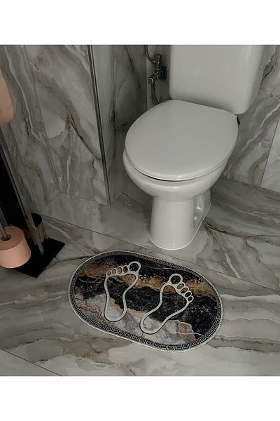 PATRU ANOTIMPURI Covor baie antiderapant, cada, dus 40 x 60 cm, absorbant cu uscare rapida