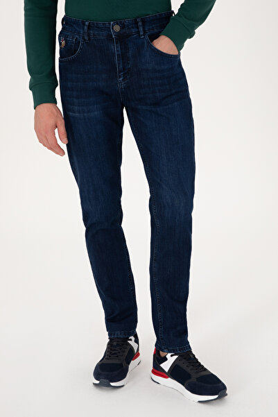 U.S. Polo Assn. Erkek Koyu Mavi Jean Pantolon 50289460-DN0023