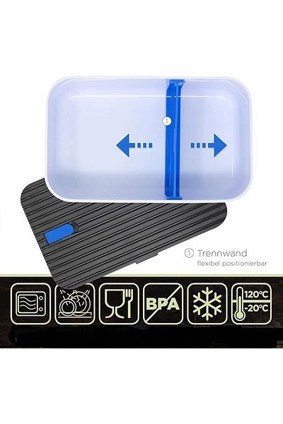 ifancy Bento Lunch Box, 1000 ml, leak-proof and leak-proof