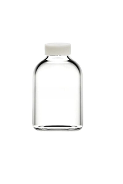 Genel Markalar 12 Adet Cam Kavanoz Oda Kokusu Şişesi Küçük Vazo Kapaklı 12x50ml - 50 ml