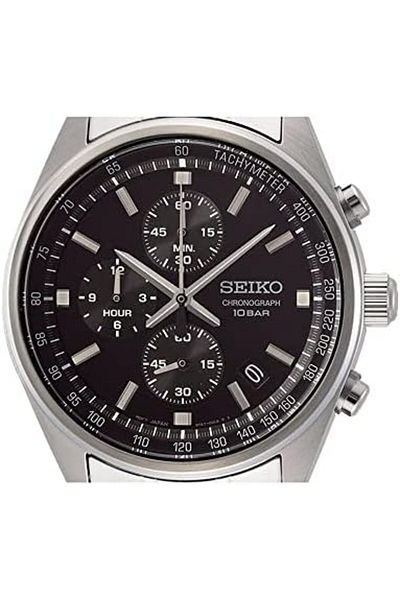 Seiko Men's Analogue Japanese Quartz Watch with Stainless Steel Strap SSB379P1