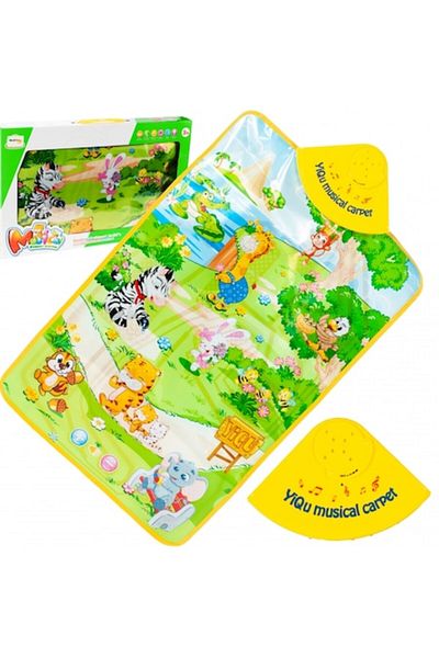 ideal STORE Covoraș interactiv muzical IdealStore Junior Jungle, multicolor