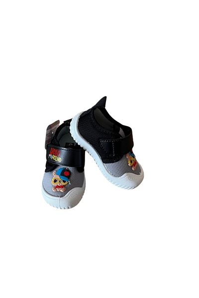 GEZER Summer Boy's Comfortable Sole Velcro Adjustable Linen Home School Nursery Casual Shoes