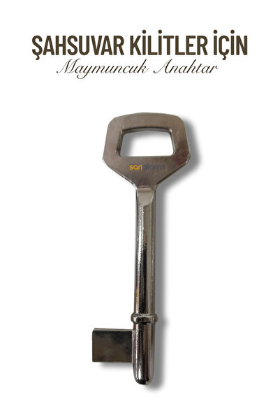 sarıalarm Şahsuvar Marka Oda Kilitleri İçin Anahtar