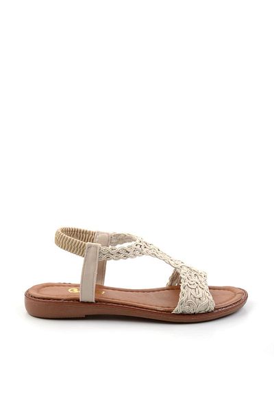 Bambi Beige Women's Sandals K05891050716