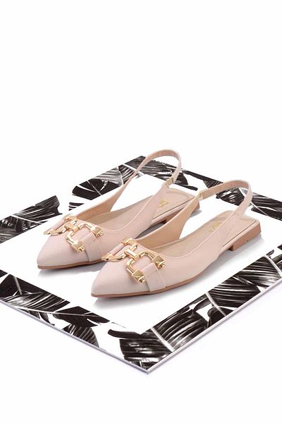 Bambi Beige Women's Ballerina K 01473010138