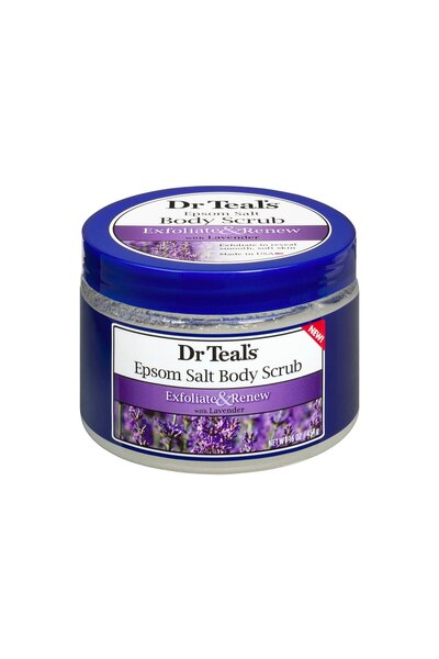 Dr Teals Dr Teal's Exfoliate & Renew With Lavender Epsom Salt Body Scrub 454 g