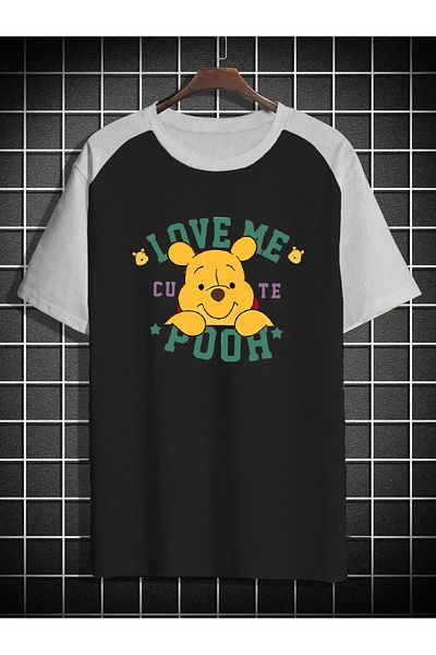 BE QUEEN Large Size Special Production Love Me Printed 100% Cotton Oversize Unisez T-Shirt