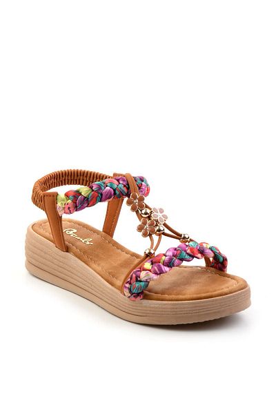 Bambi Tan Women's Sandals K05823120101