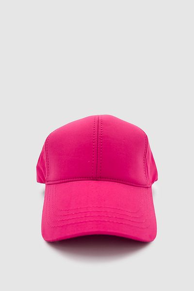 Wuclo Basic Adjustable Unisex Sports, Casual and Outdoor Hat / Cap Fuchsia