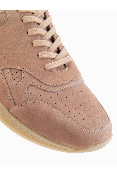 OMBRE Leichte Herren-Sneaker im Wildleder-Sportstil - Beige V3 OM-FOSL-0205 44
