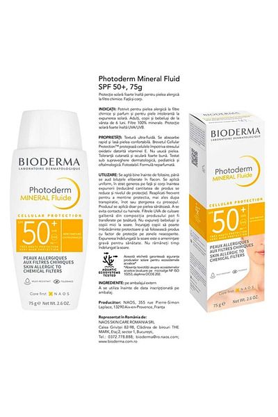 Bioderma Photoderm Package - Spray Spf 30 300ml After-sun Cream 200ml Mineral Fluid Spf 50 75g