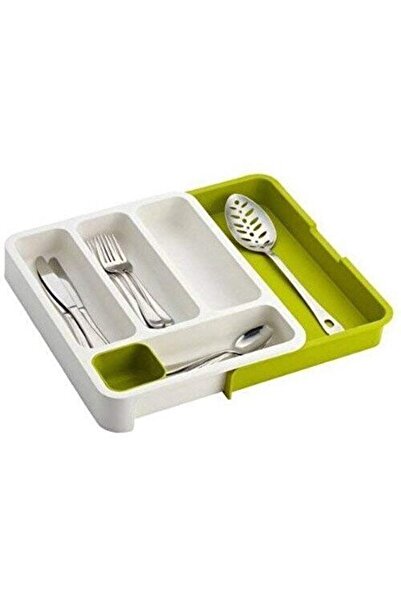 HOZRO Hozro Organizer, For Kitchen Utensils, White/Green