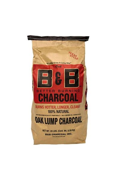 Generic فحم B&B Charcoal من خشب البلوط الطبيعي عالي الجودة، 9 كجم