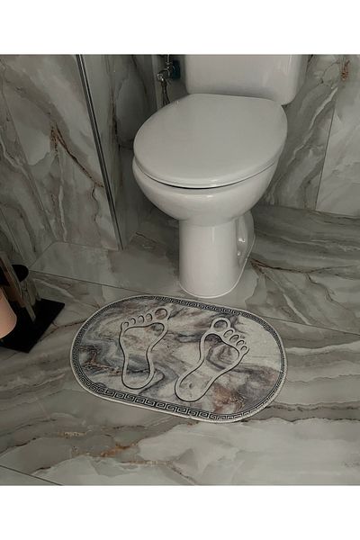 PATRU ANOTIMPURI Covor baie antiderapant, cada, dus 40 x 60 cm, absorbant cu uscare rapida